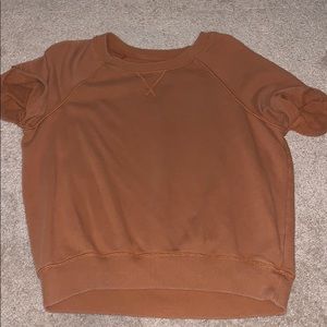 Aerie Short Sleeve Sweatshirt